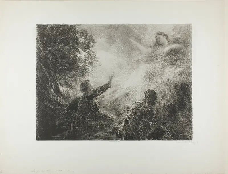 The Fairy of the Alps, first plate