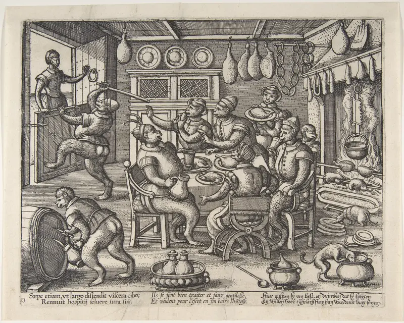 The Fat Kitchen, from the series Monkeys