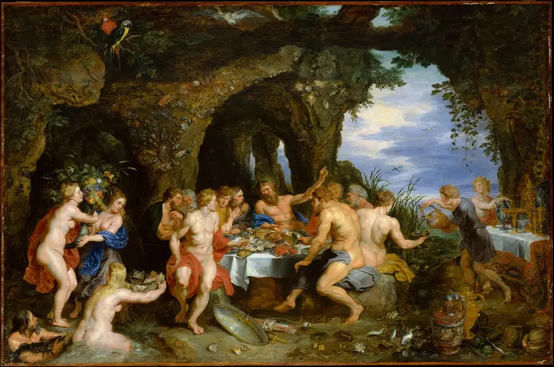 The Feast of Acheloüs Wall Art by Peter Paul Rubens - High-Resolution Digital Print