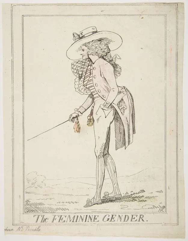 The Feminine Gender Wall Art by Henry Kingsbury - High-Resolution Digital Print
