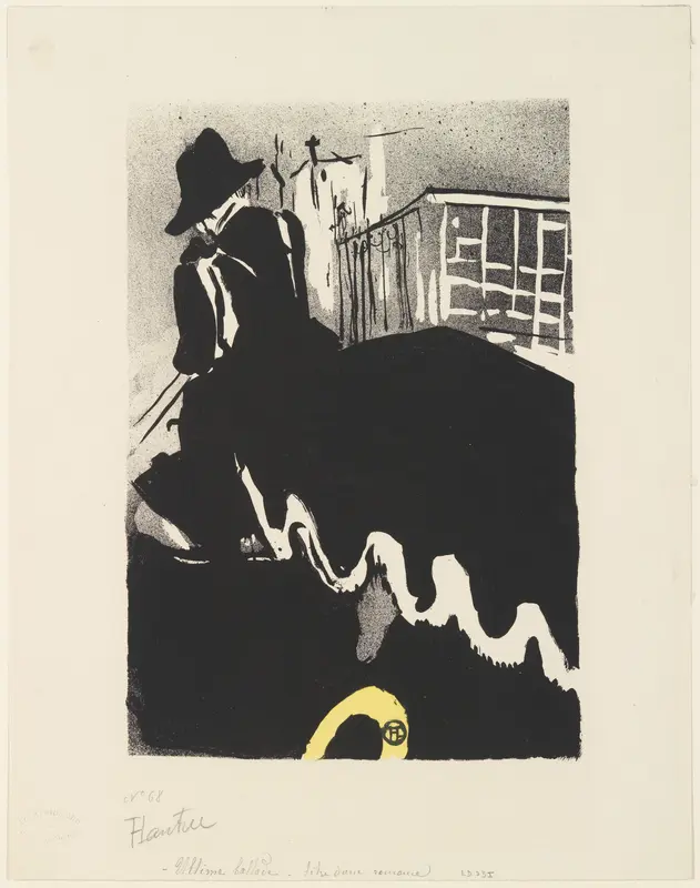 The Final Outing, "from The Old Tales" Wall Art by Henri de Toulouse-Lautrec - High-Resolution Digital Print
