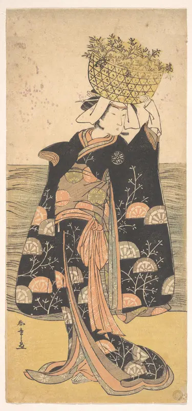 The First Nakamura Nakazo in the Role of the Ghost of Shiragiku