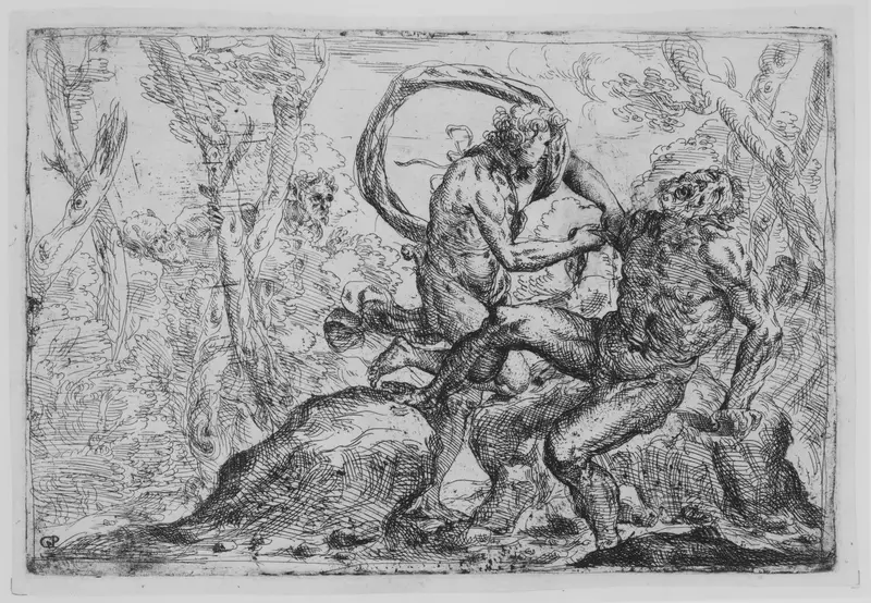 The Flaying of Marsyas Wall Art by Giovanni Pietro Possenti - High-Resolution Digital Print