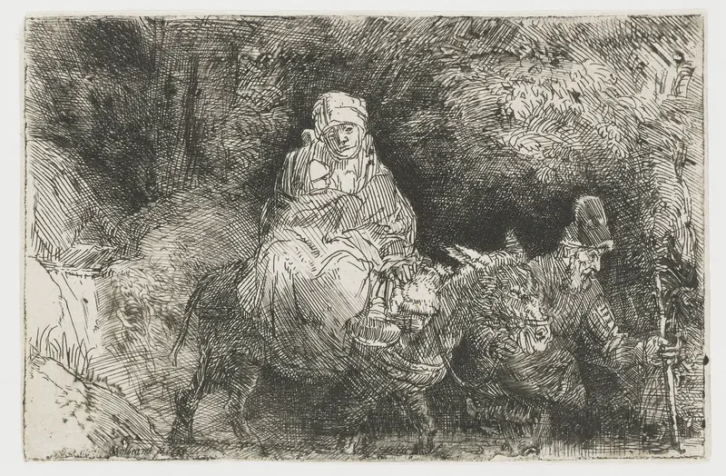 The Flight into Egypt Wall Art by Unknown - High-Resolution Digital Print