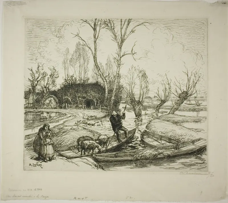 The Flooded Marais: The Shepherd