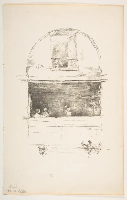 The Forge–Passage du Dragon Wall Art by James McNeill Whistler - High-Resolution Digital Print
