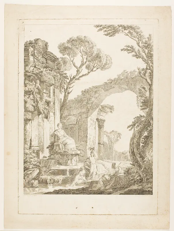 The Fountain in the Ruins