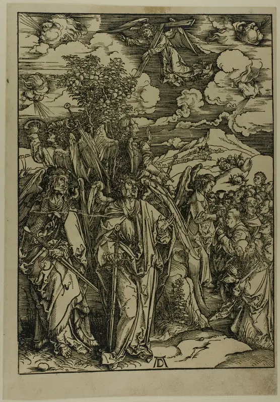 The Four Angels Staying the Winds, from The Apocalypse