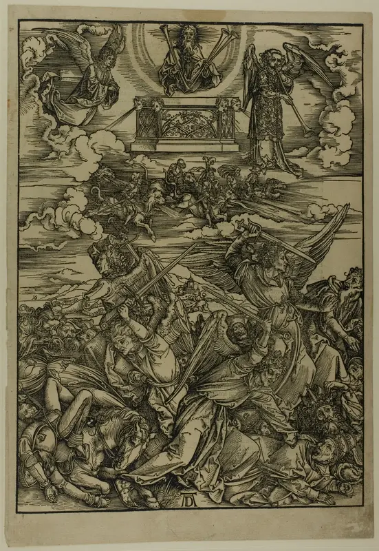 The Four Avenging Angels of Euphrates, from The Apocalypse