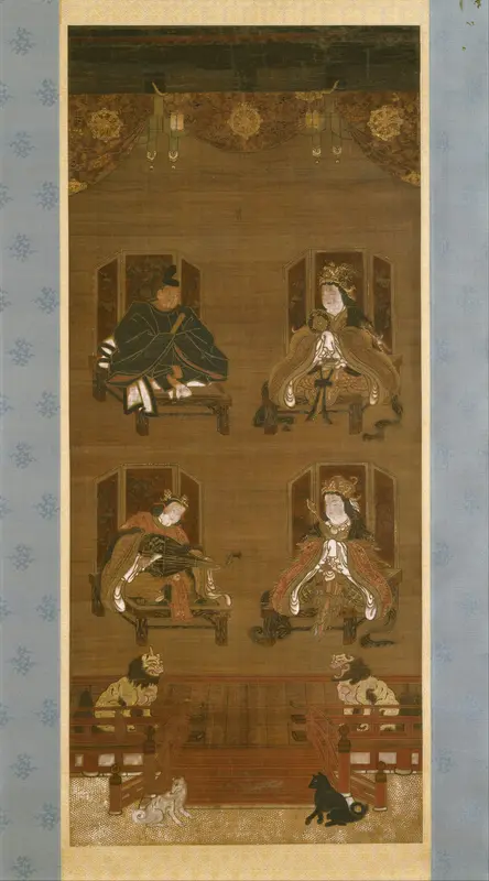 The Four Deities of Mount Kōya