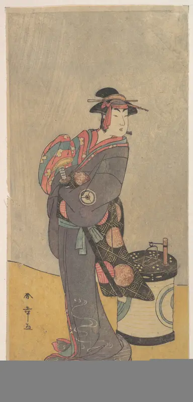 The Fourth Iwai Hanshiro as an Onnadate (Woman Kyokaku)