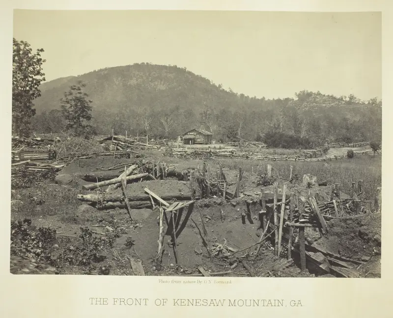 The Front of Kenesaw Mountain, GA