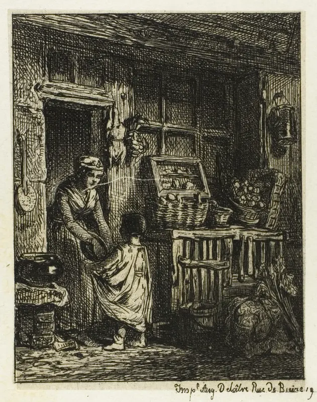 The Fruit Merchant and the Child