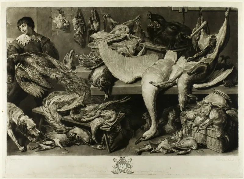 The Game Market Wall Art by Richard Earlom - High-Resolution Digital Print