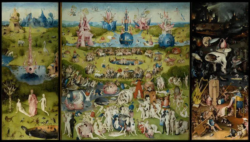 The Garden of Earthly Delights Wall Art by Hieronymus Bosch - High-Resolution Digital Print