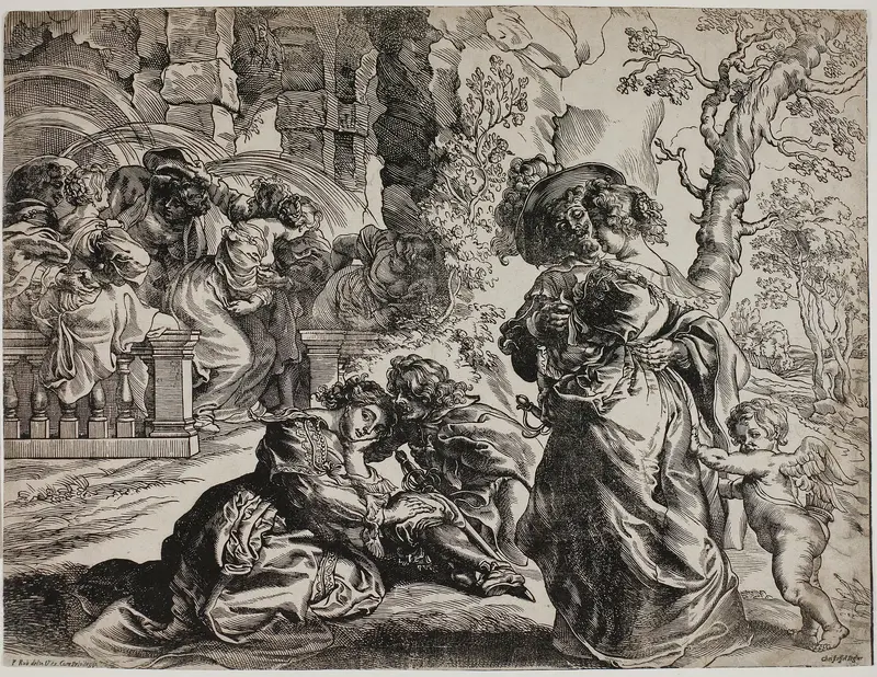 The Garden of Love, Right Half