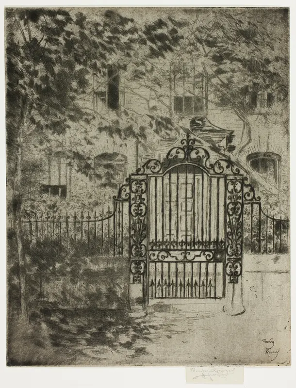 The Gate, Chelsea Wall Art by Theodore Roussel - High-Resolution Digital Print