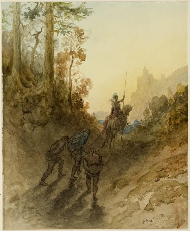 The Giants are Captured Wall Art by Gustave Doré - High-Resolution Digital Print