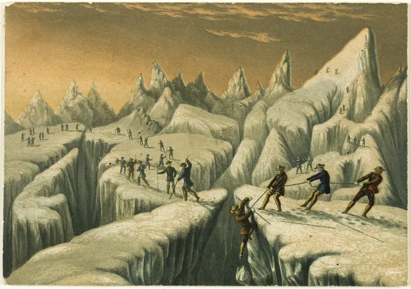 The Glacier du Tacconnay, from The Ascent of Mont Blanc