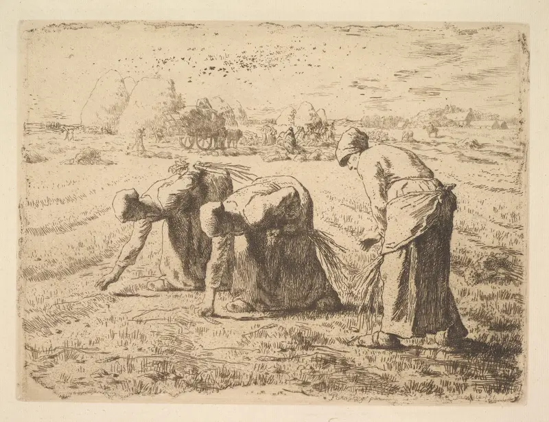 The Gleaners Wall Art by Jean-François Millet - High-Resolution Digital Print