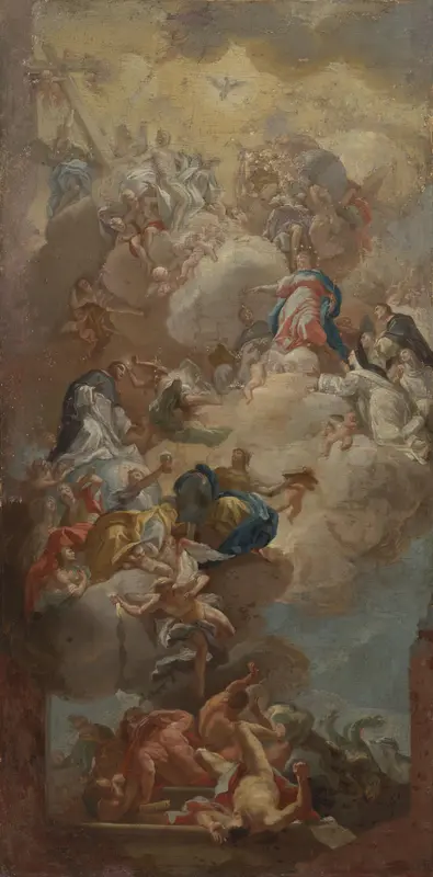 The Glorification of Saint Dominic Wall Art by Unknown - High-Resolution Digital Print