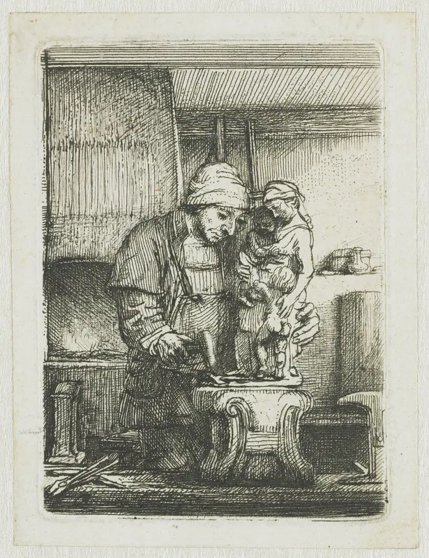 The goldsmith Wall Art by Unknown - High-Resolution Digital Print