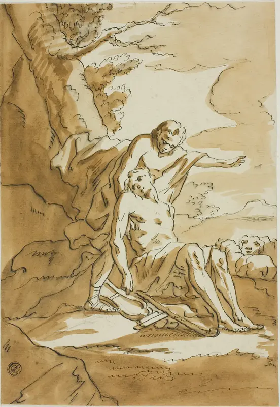 The Good Samaritan Wall Art by Unknown Italian - High-Resolution Digital Print