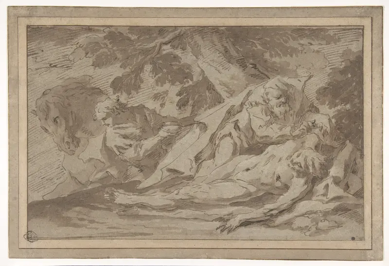 The Good Samaritan Wall Art by Gaspare Diziani - High-Resolution Digital Print