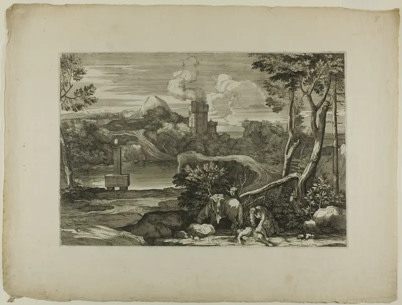 The Good Samaritan Anoints the Man Left for Dead with Oil and Water