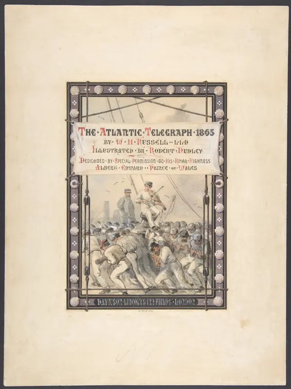 The Great Eastern Weighing Anchor Off the Maplin Sands at the Nore, July 15, 1865 Wall Art by Robert Charles Dudley - High-Resolution Digital Print