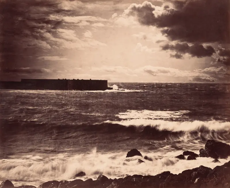 The Great Wave, Sète Wall Art by Gustave Le Gray - High-Resolution Digital Print