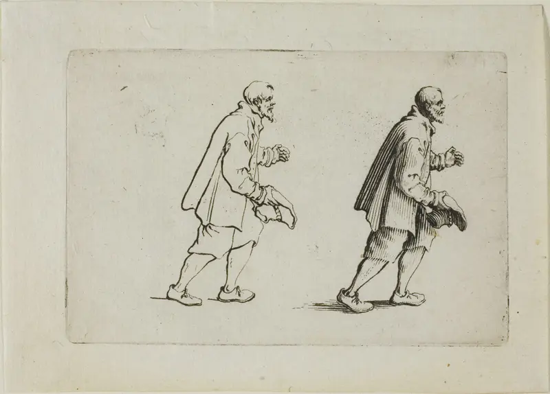 The Greeting Peasant, from The Caprices