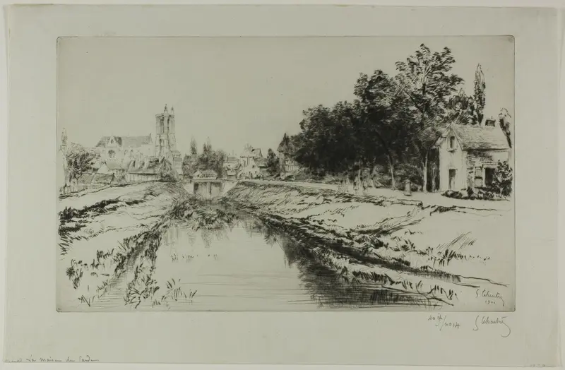 The Guard House Wall Art by Gustave Leheutre - High-Resolution Digital Print