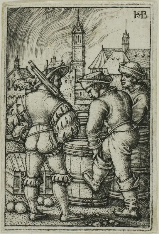 The Guard Near the Powder Casks