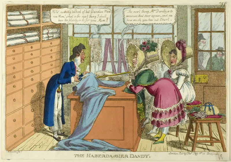 The Haberdasher Dandy Wall Art by Charles Williams - High-Resolution Digital Print
