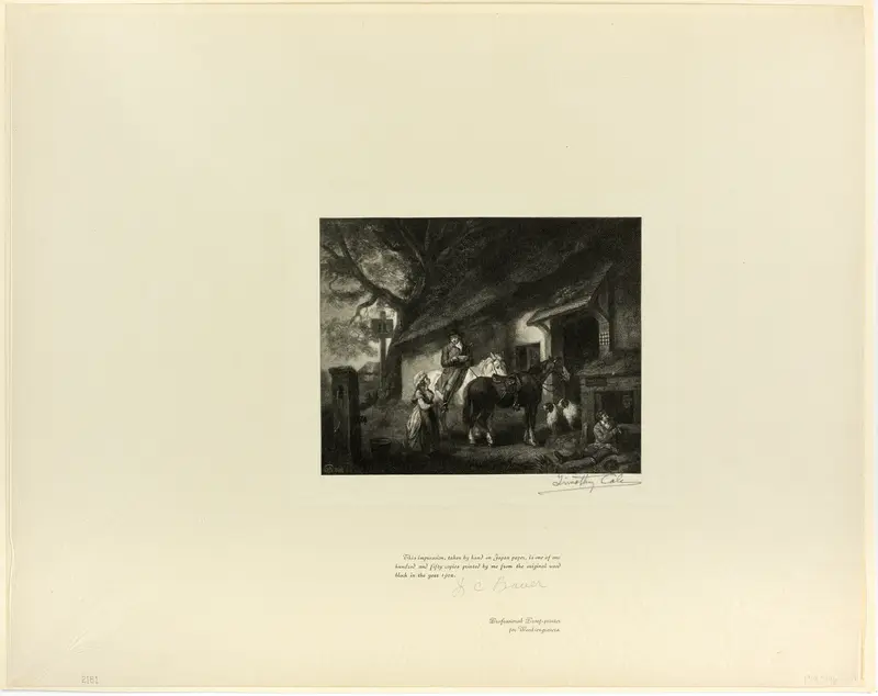 The Halt, from Old English Masters