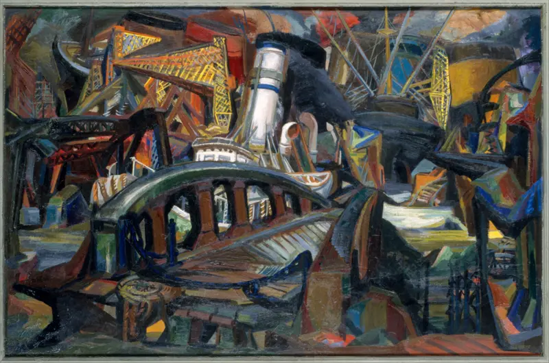 The Harbor Wall Art by Josef Presser - High-Resolution Digital Print