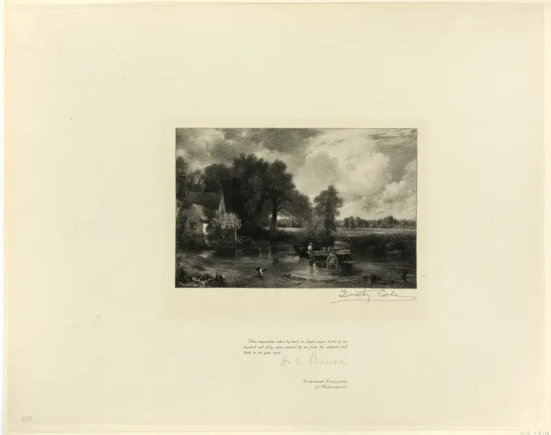 The Hay Wain, from Old English Masters