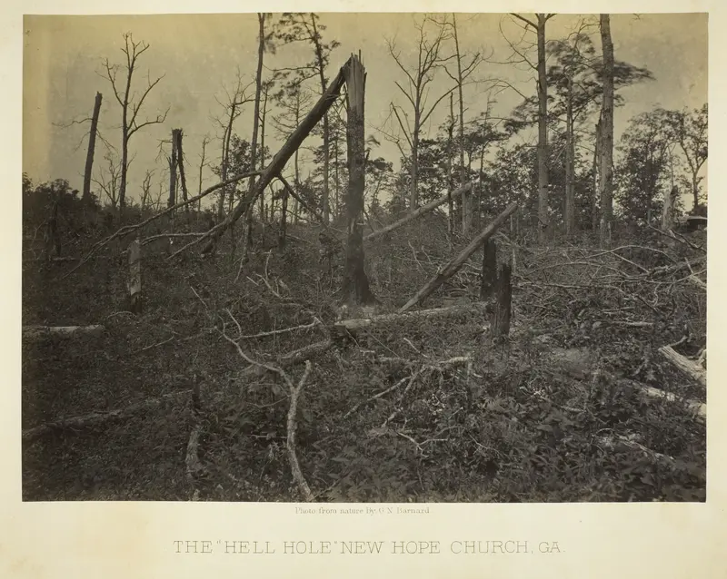 The "Hell Hole," New Hope Church, GA