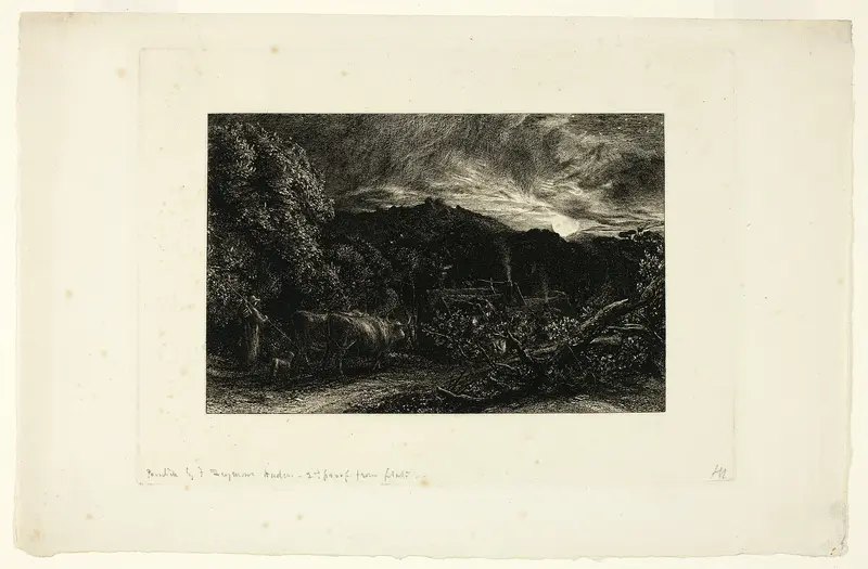The Herdsman Wall Art by Samuel Palmer - High-Resolution Digital Print