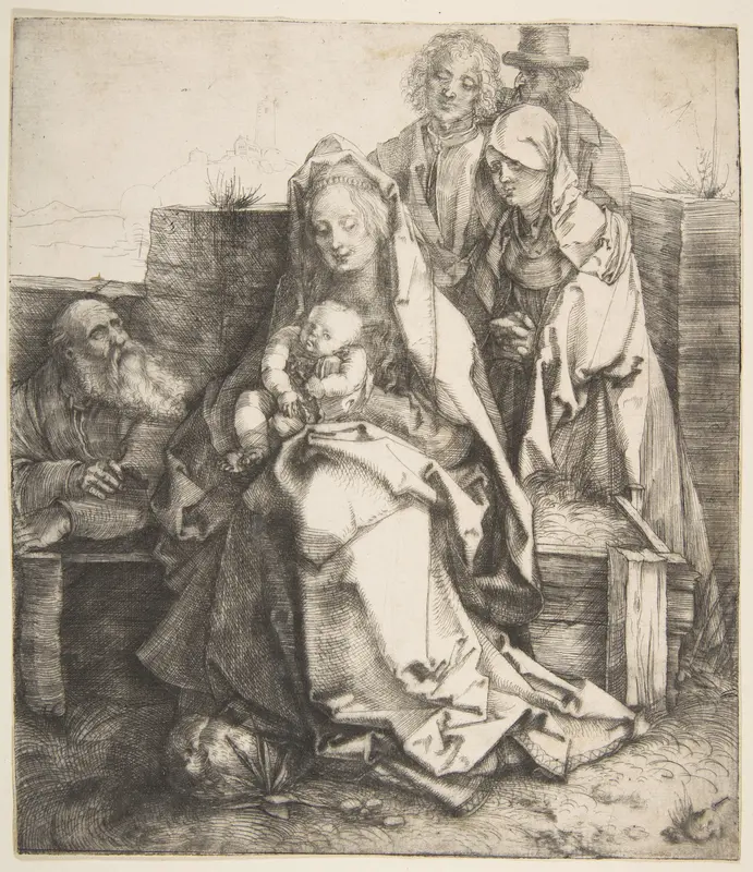 The Holy Family Wall Art by Albrecht Dürer - High-Resolution Digital Print