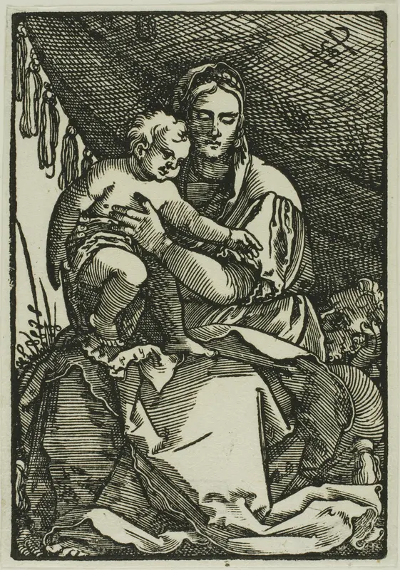 The Holy Family Under the Canopy