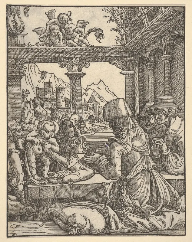 The Holy Kinship Wall Art by Albrecht Altdorfer - High-Resolution Digital Print