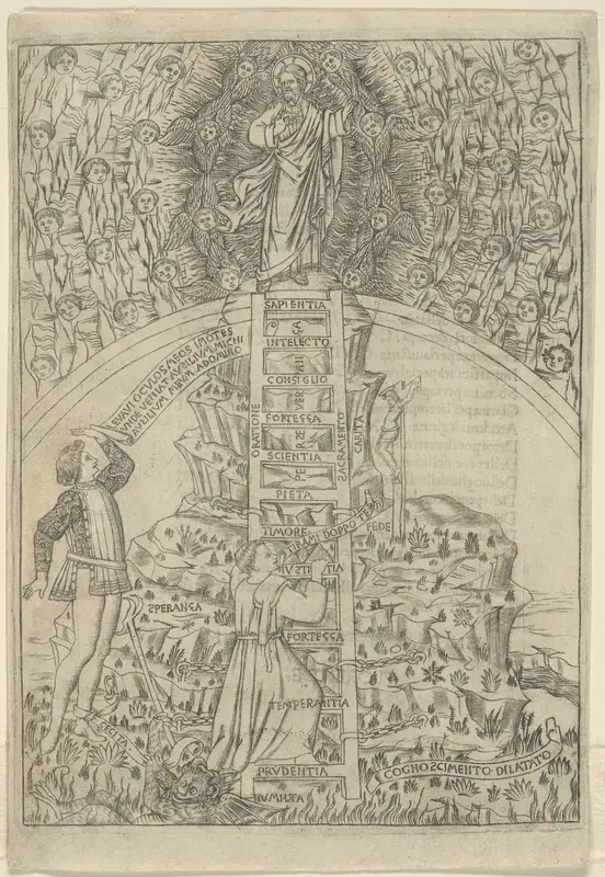 The Holy Mountain, folio 3 from The Holy Mountain (Monte Sancto di Dio)