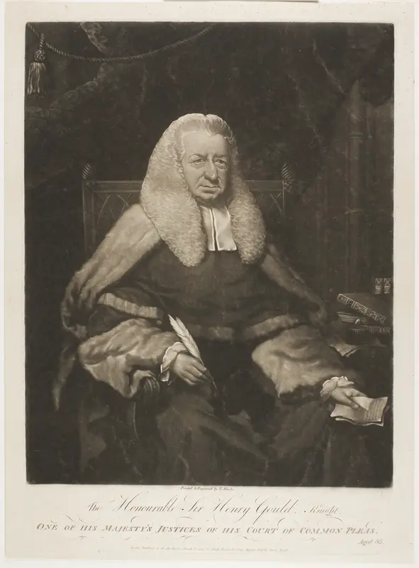 The Honorable Sir Henry Gould Wall Art by Thomas Hardy - High-Resolution Digital Print