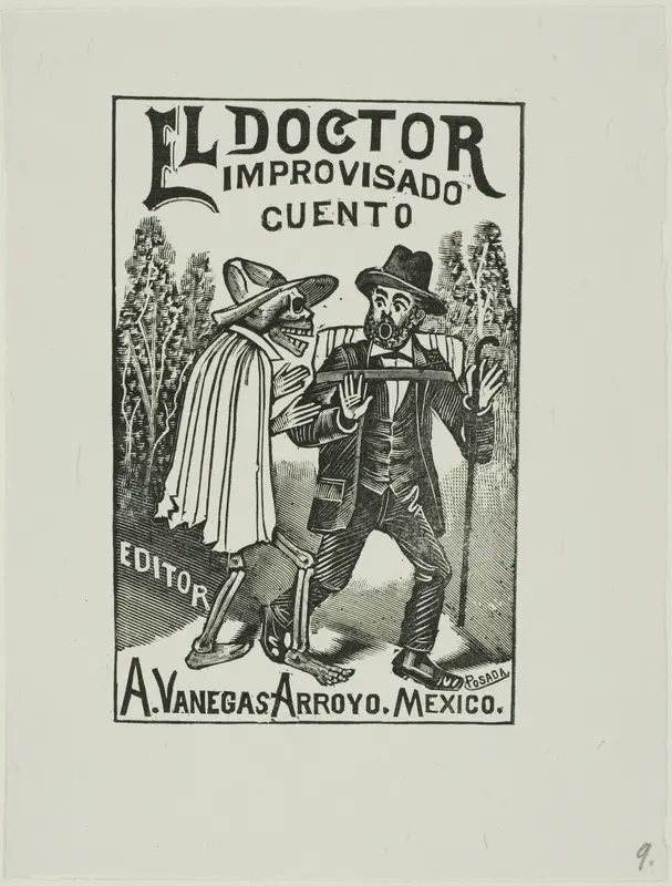 The Impromptu Doctor Wall Art by José Guadalupe Posada - High-Resolution Digital Print