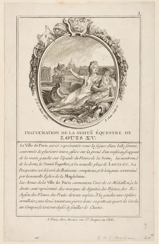 The Inauguration of the Statue of Louis XV