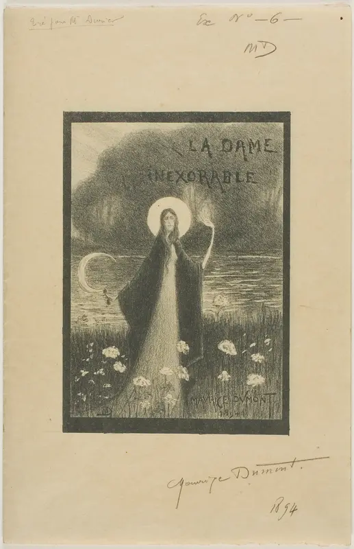 The Inexorable Woman Wall Art by Maurice Dumont - High-Resolution Digital Print