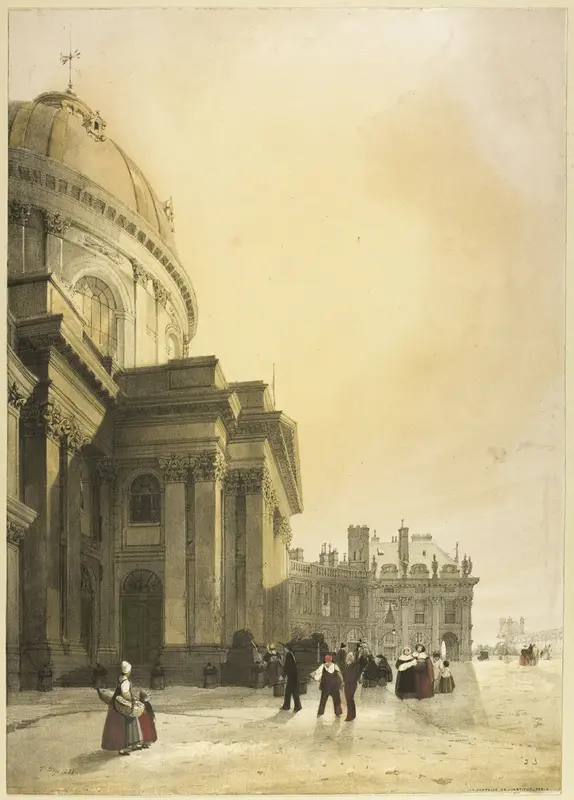 The Institute, Paris Wall Art by Thomas Shotter Boys - High-Resolution Digital Print
