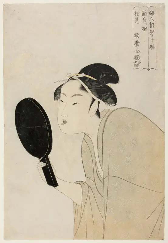 The Interesting Type (Omoshiroki so), from the series “Ten Types in the Physiognomic Study of Women" ("Fujin sogaku juttai")